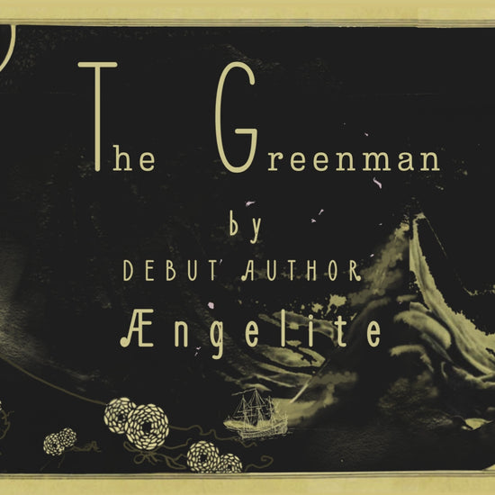 Promotional book trailer of The Greenman by debut author Ængelite. Black intertitles cards with yellow vintage lettering, sea voyaging in the Artic waters and indigenous woman.